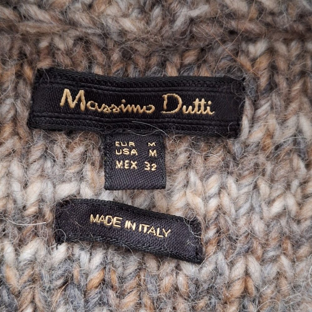 Massimo Dutti Wool Blend Sleeveless Knit Sweater Tunic - Picture 3 of 8
